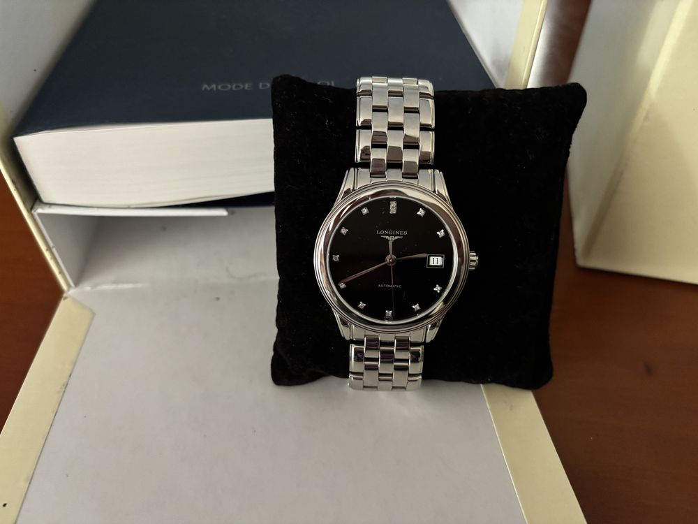 Ceas Midsize Longines L4.774.4.57.6 Flagship Automatic 35.6mm Watch