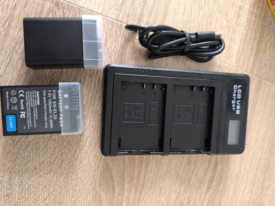 Baterii en-el 25+ incarcator