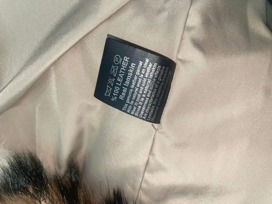 Parka blana natural vulpe