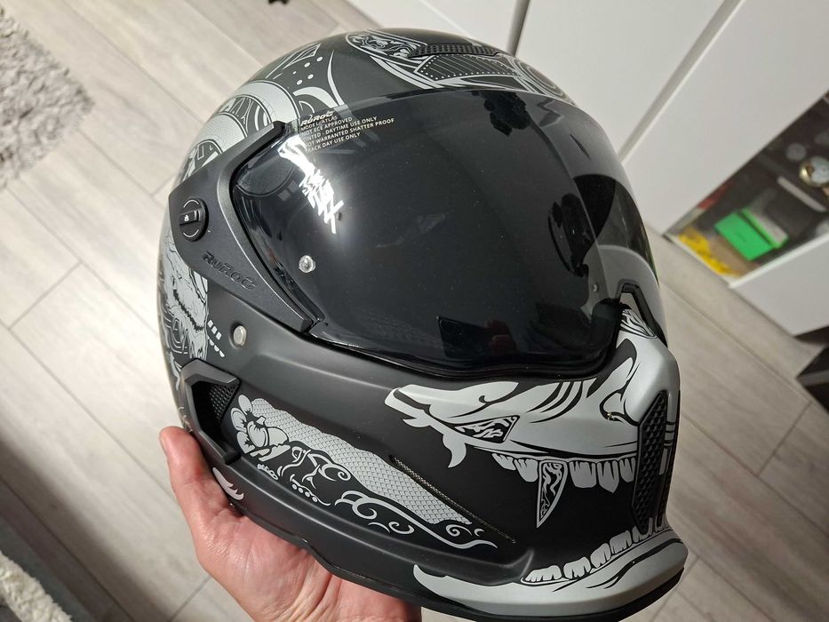 Casca moto atv Ruroc Ronin Carbon