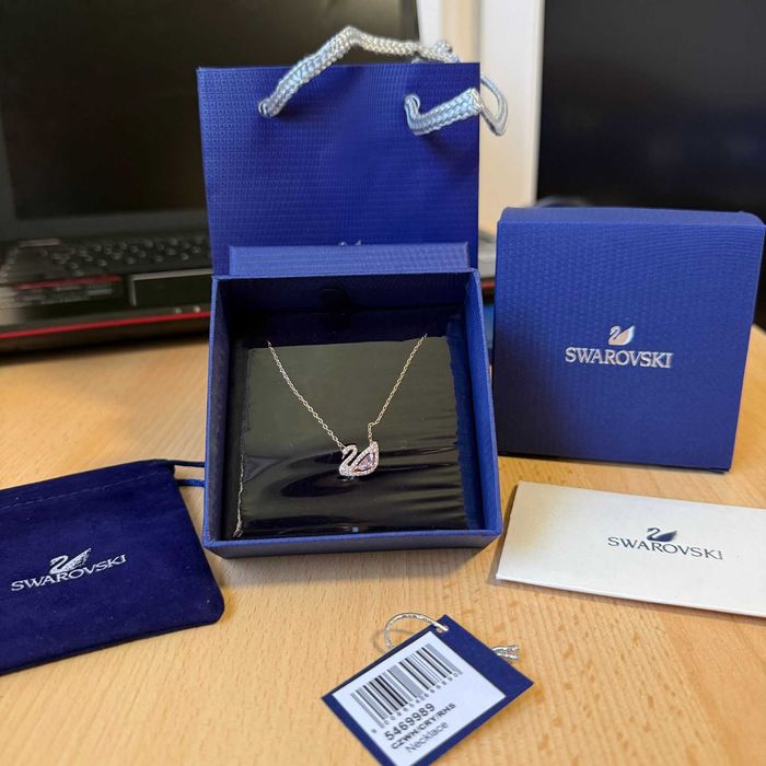 Lantisor Swarovski Rose/Gold Premium