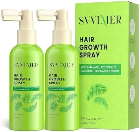 Нов Биотин и розмарин спрей за растеж сгъстяване коса против косопад