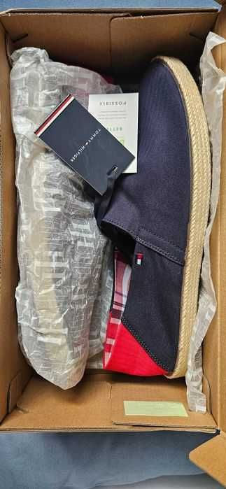 Espadrile barbatesti de vara, Tommy Hilfiger, Eur 44
