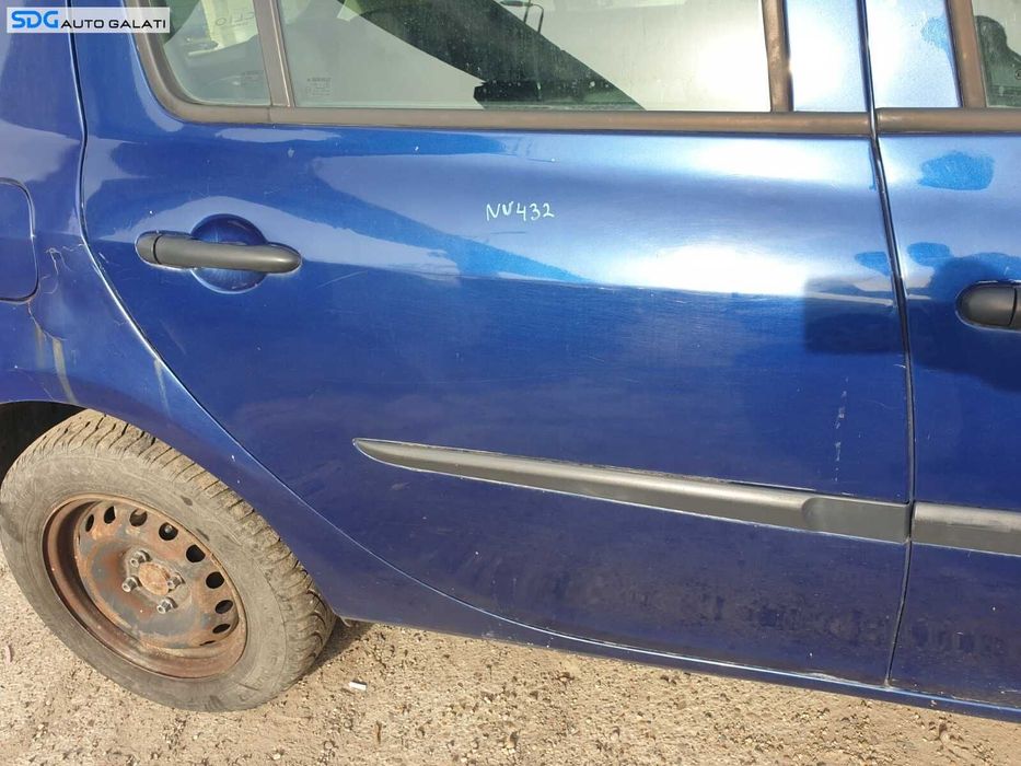 Usa Usi Portiera Portiere Dreapta Spate Dezechipata Renault Clio 3 Hatchback 2005 - 2014 Culoare NV432 [C3636]