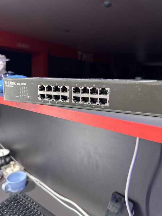 Коммутатор/свич D link des 1016a