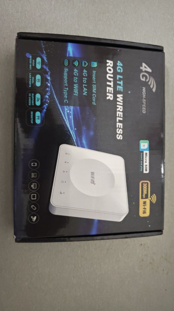 4G LTE wifi6  wireless router