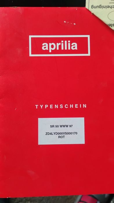 Aprilia SR 50 cu motor de 80