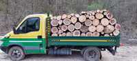 Transport lemn de foc în jud Arad.