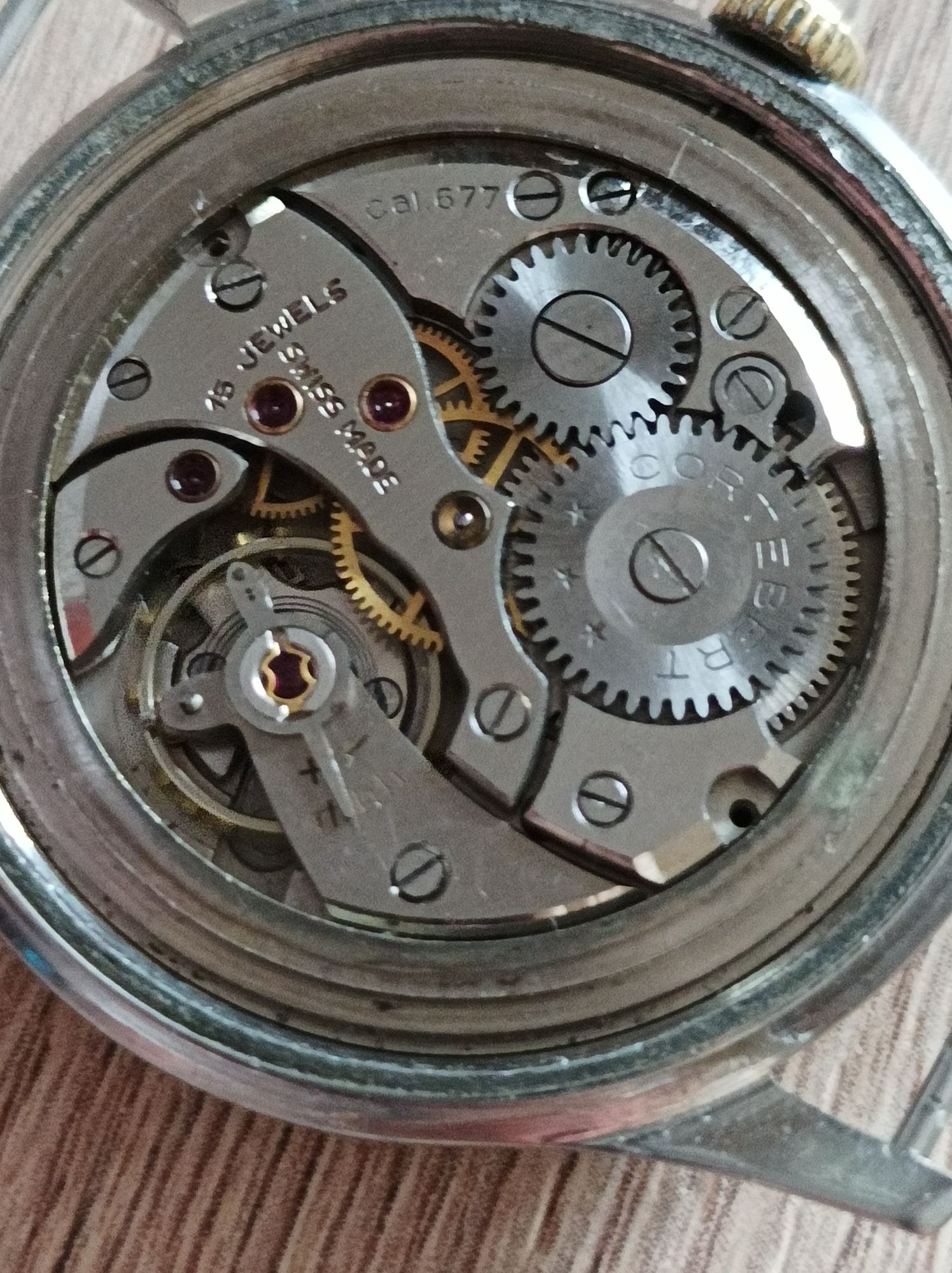 Мъжки часовник Cortebert cal. 677