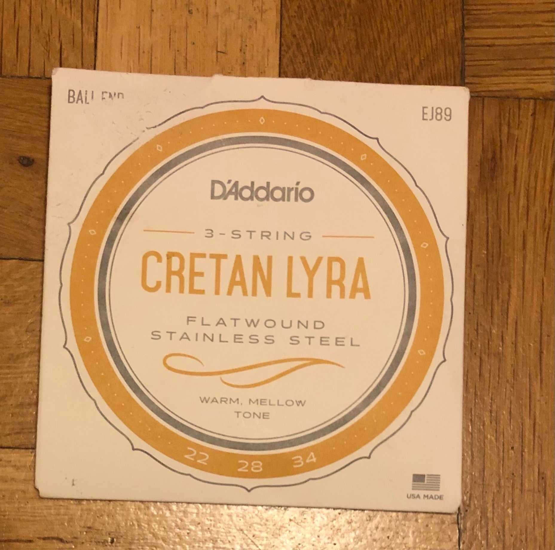 Струни за Критска Лира - D'Addario EJ89 Cretan Lyra Strings