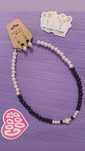 Set elegant de colier și cercei handmade 

Un mix rafinat de perle al