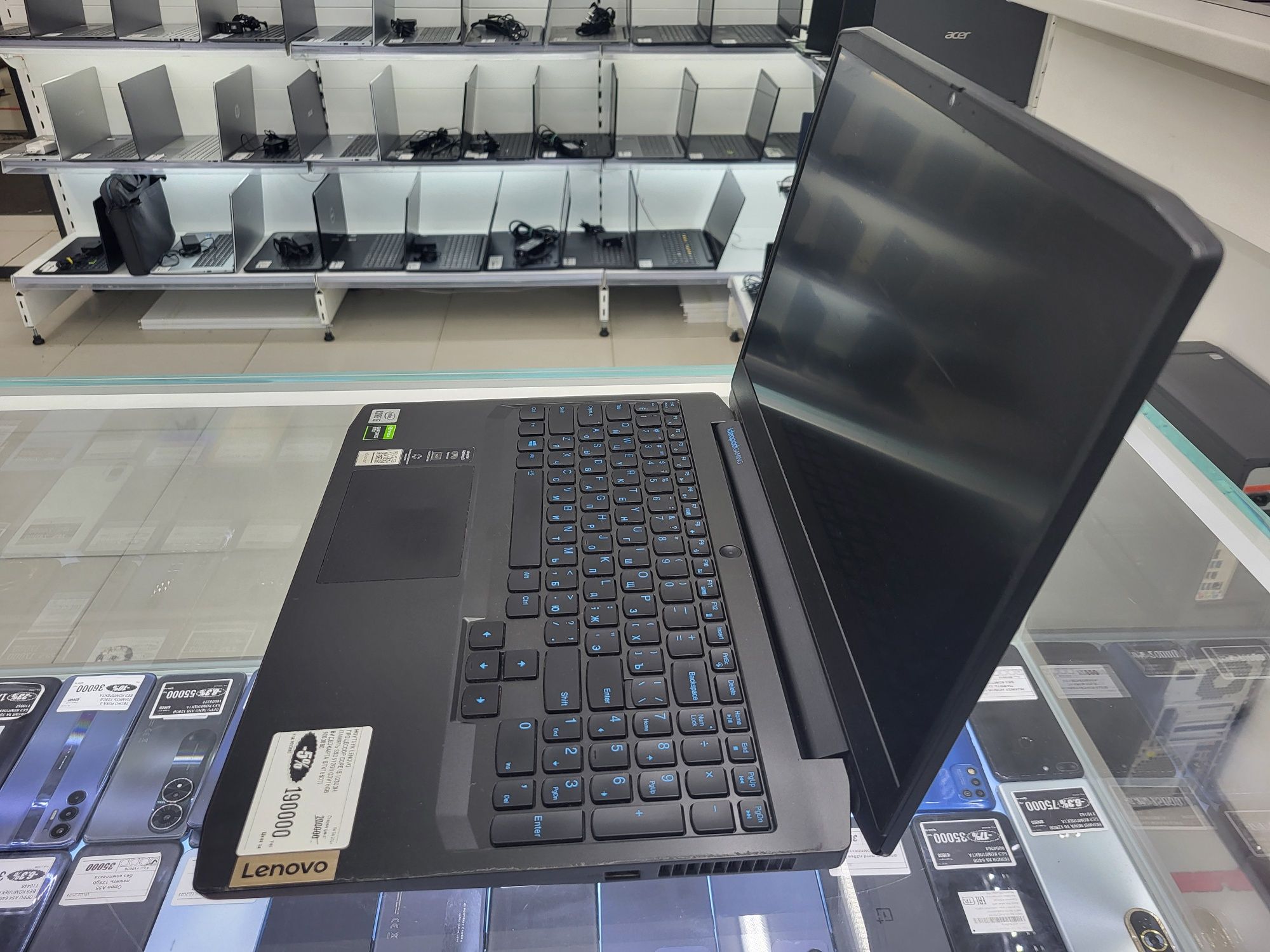 Ноутбук Lenovo core i5 10300H ssd512gb озу 16гб Gtx1650ti