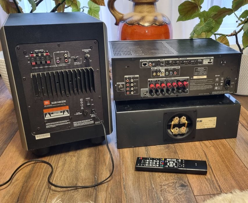 Denon AVR 2113/ Elac center 555