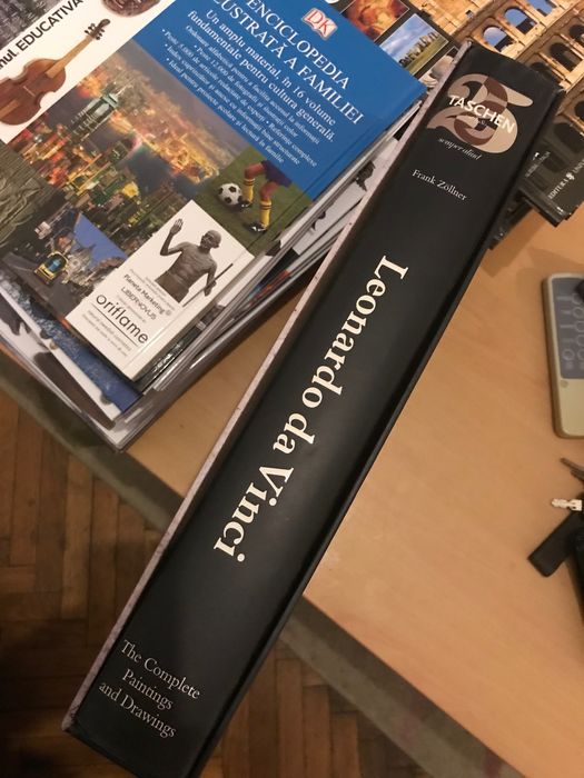 Catalog Leonardo da Vinci Complete Paintings&Drawin format A3/5 kg