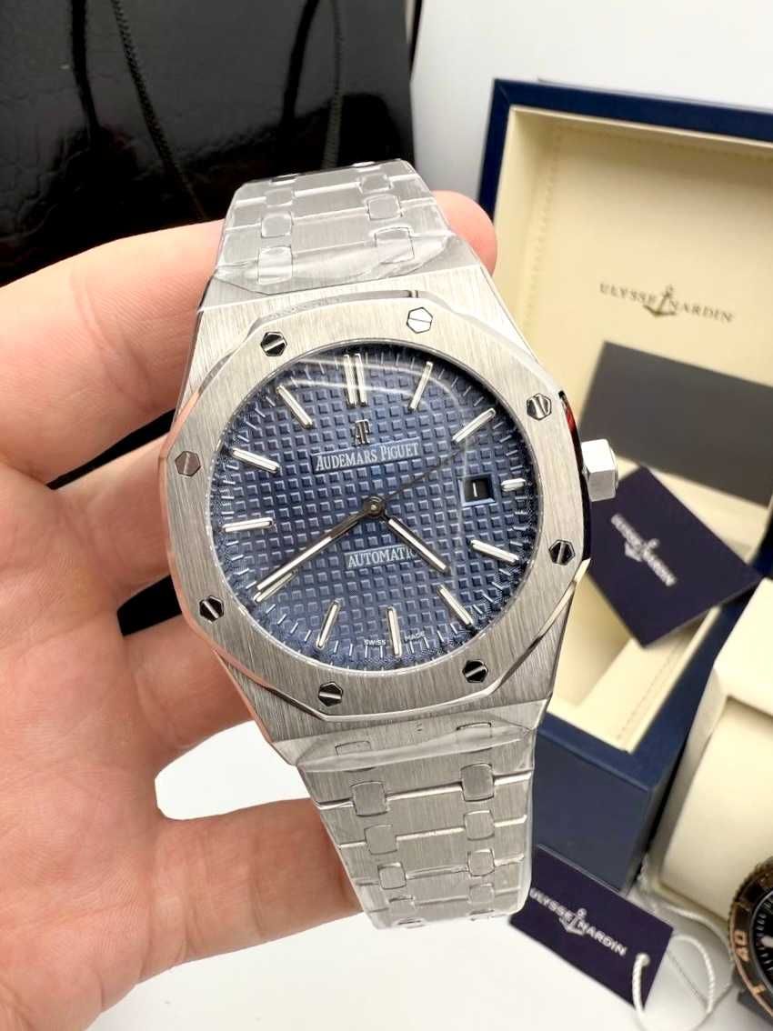 audemars piguet royal oak chronograph silver colectie