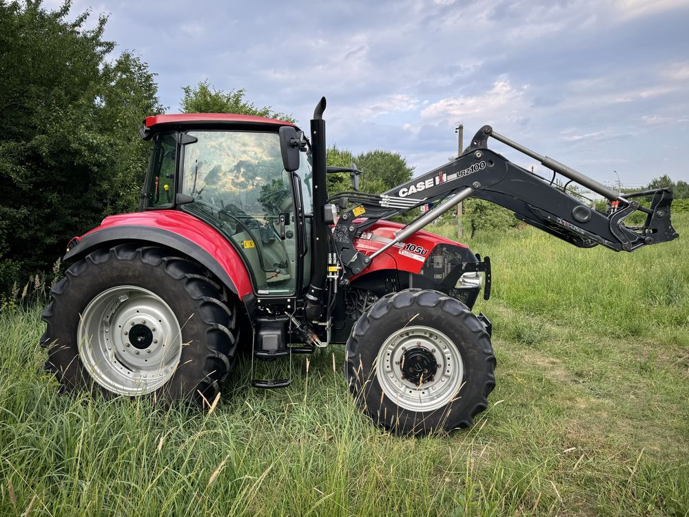 Tractor Case Farmall 105U cu Incarcator profesional Case LRZ100