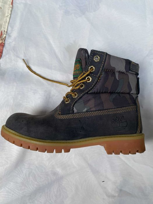 Timberland Classic Waterproof Боти - Камуфлаж и Тъмно Сиво (Номер 38)