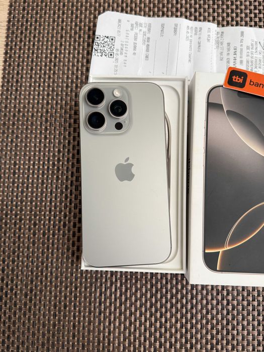 НОВ!/*ЛИЗИНГ*/ iPhone 16 Pro 128Gb Natural Titanium 24М гаранция