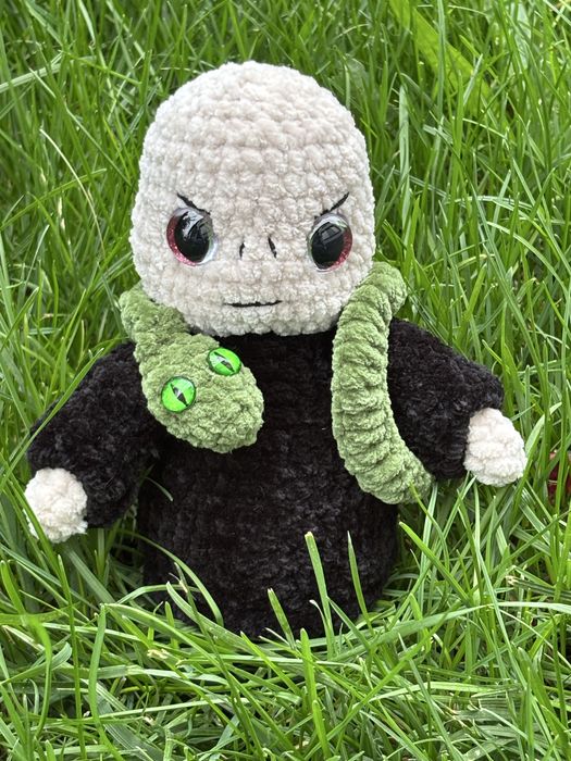 Lord Voldemort croșetat manual