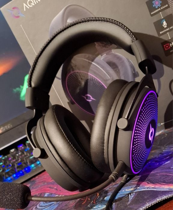 Casti Gaming AQIRYS Carina 7.1