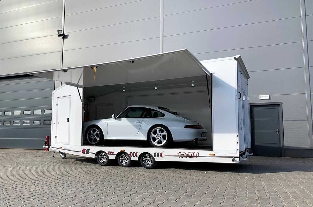 Remorca transport auto inchisa TA-NO TRANSPORTER 55 PREMIUM