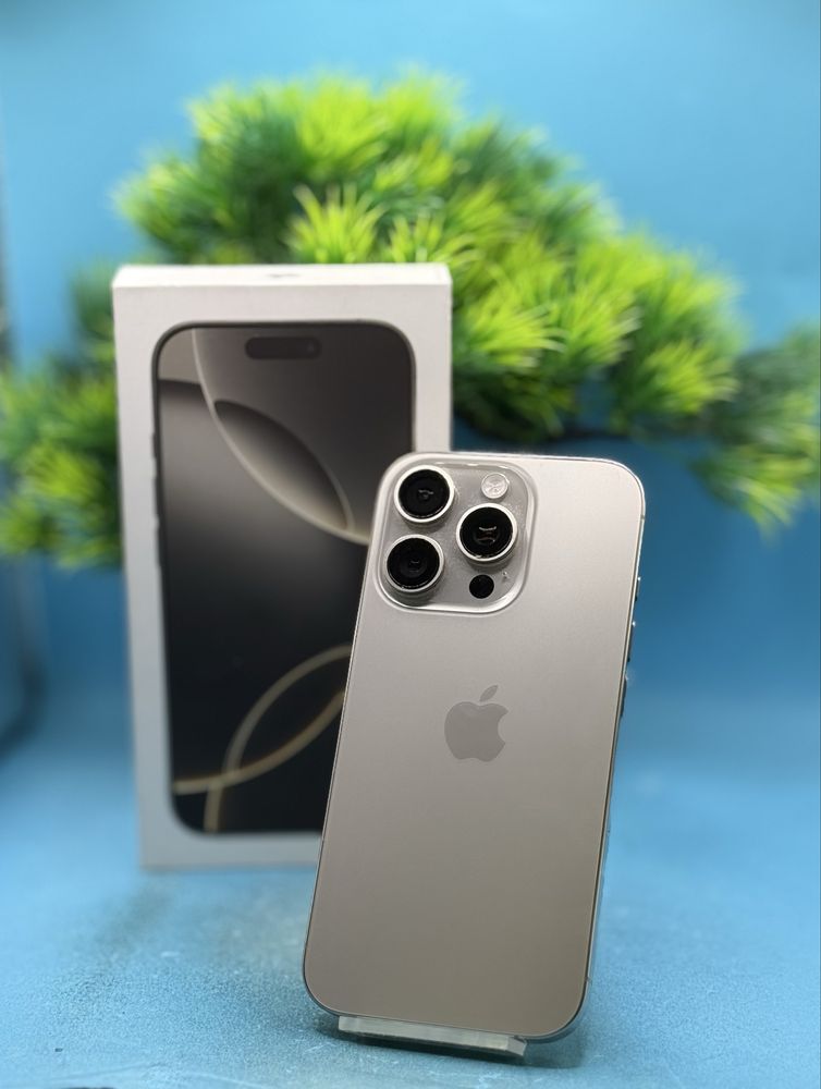 ГАРАНЦИОНЕН!!! Apple iPhone 16 Pro, 512GB, 5G, Natural Titanium