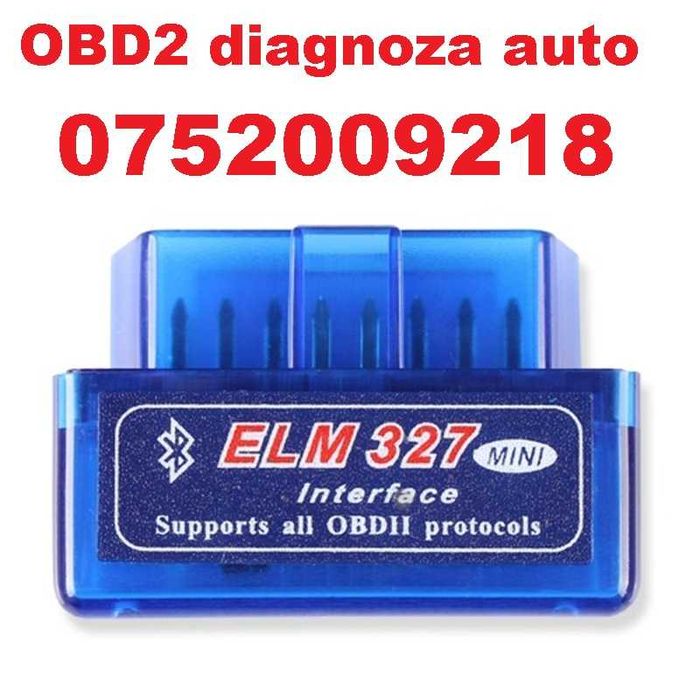 OBD2 elm327 diagnoza Auto tester Car scaner Torque Android Iphone