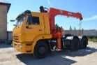 Седельный тягач КАМАЗ  КМУ 10 т длина 9,57м