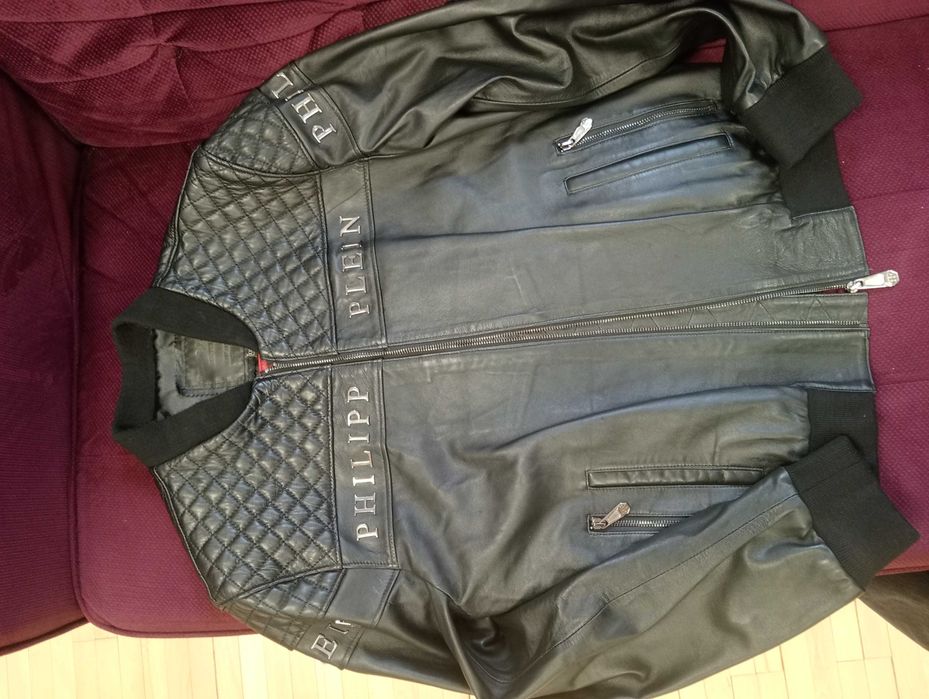 Geaca din piele naturala