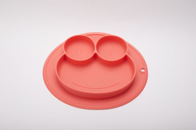 Детская силипосуда - секционная тарелка для детей Safico