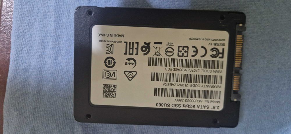 ssd 256GB Sata PC Adata SU800