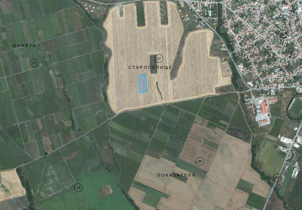 Земеделски парцел в местност Старо Селище, Каблешково