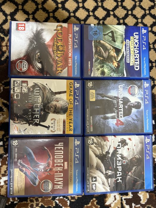 Продаю игры на пс4