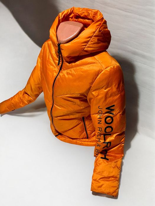 Geaca Woolrich Ultralight puf barbateasca marimea S