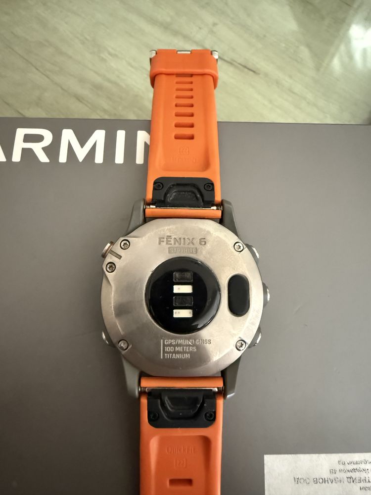 Garmin Fenix 6 sapphire ТОП СЪСТОЯНИЕ