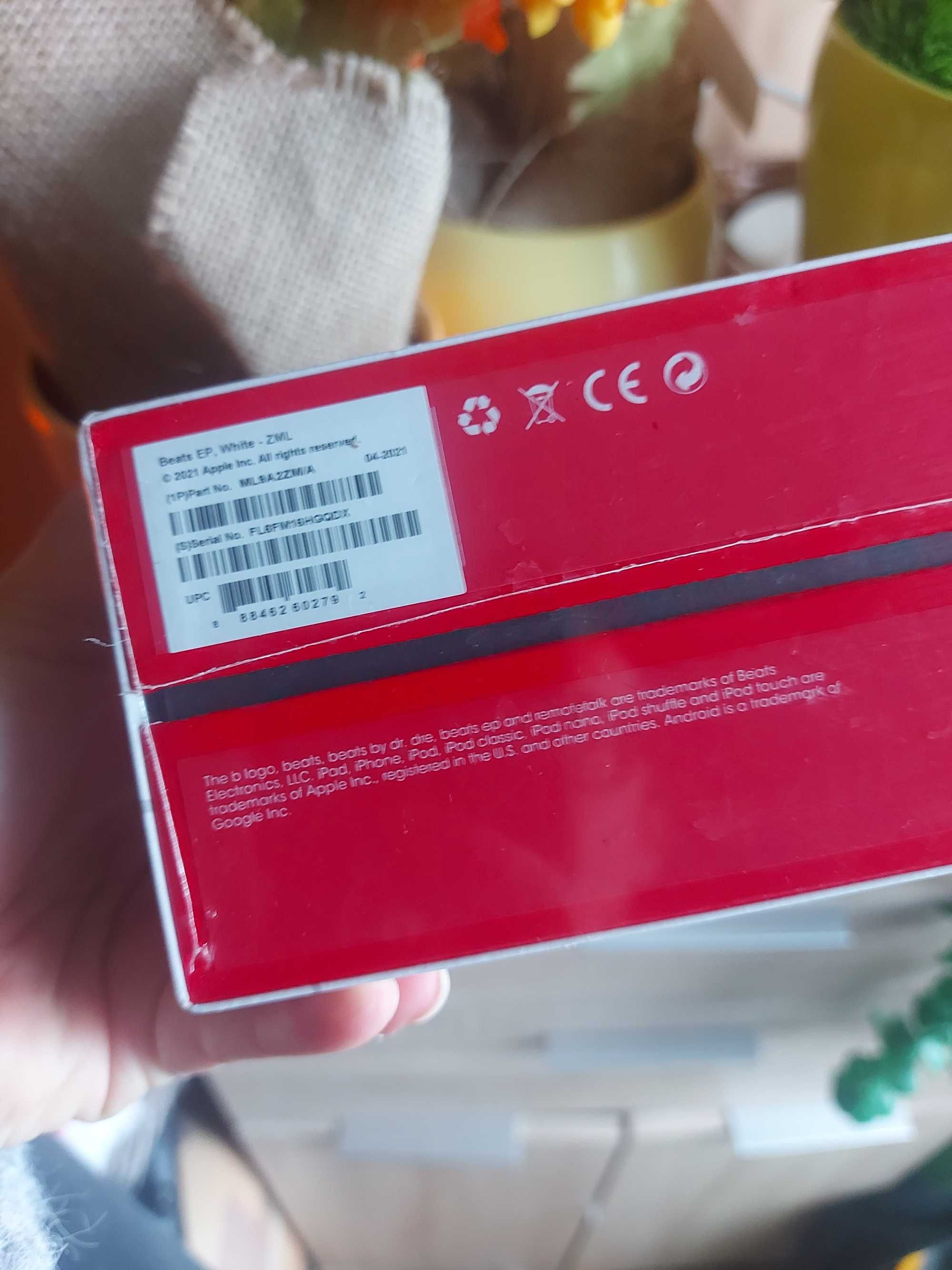 Beats by Dr. Dre Beats Бели Нови слушалки