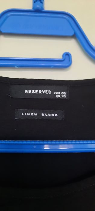 Дамска тениска с къс ръкав от лен