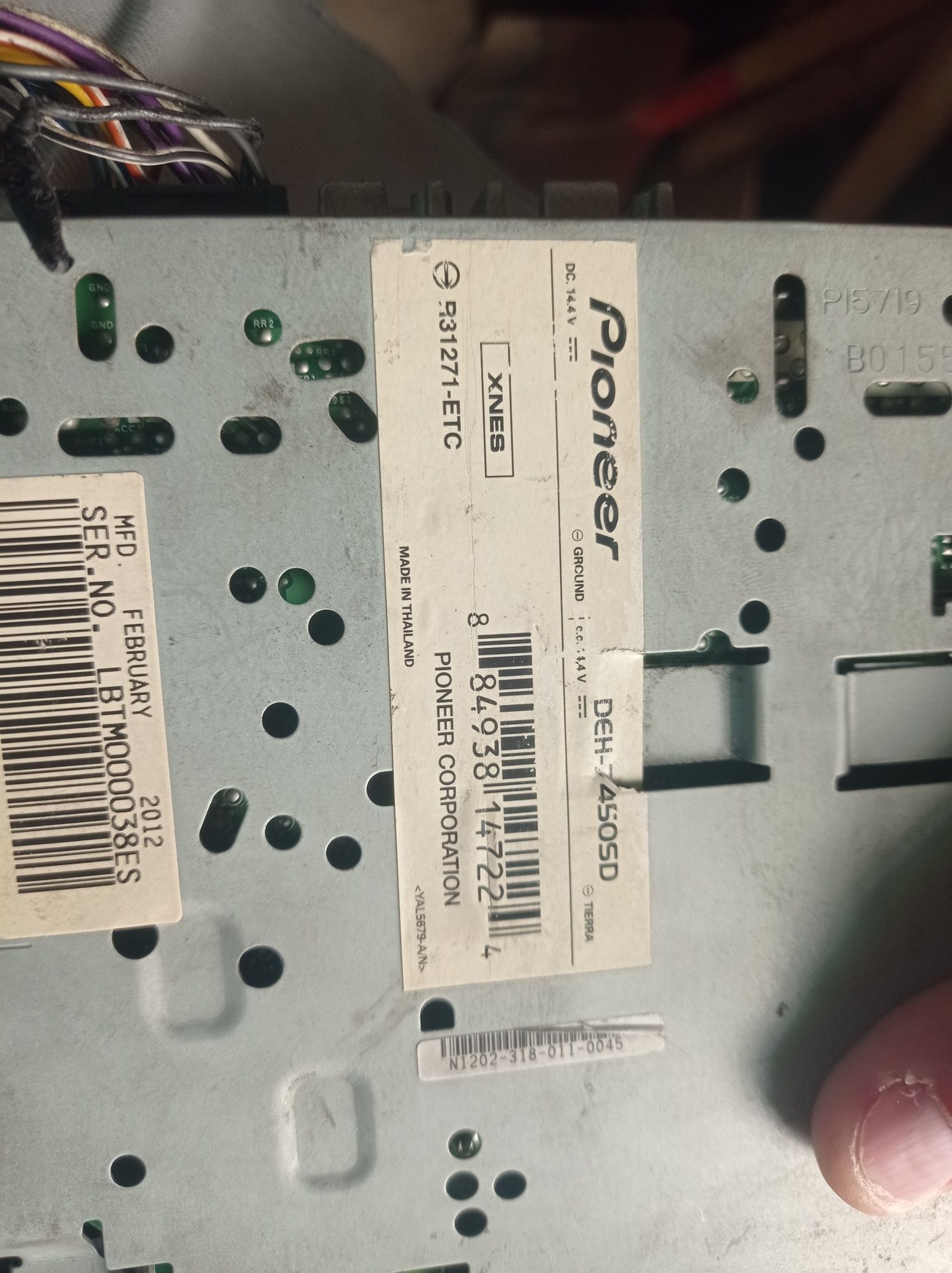 Продам магнитофон PIONEER 7450