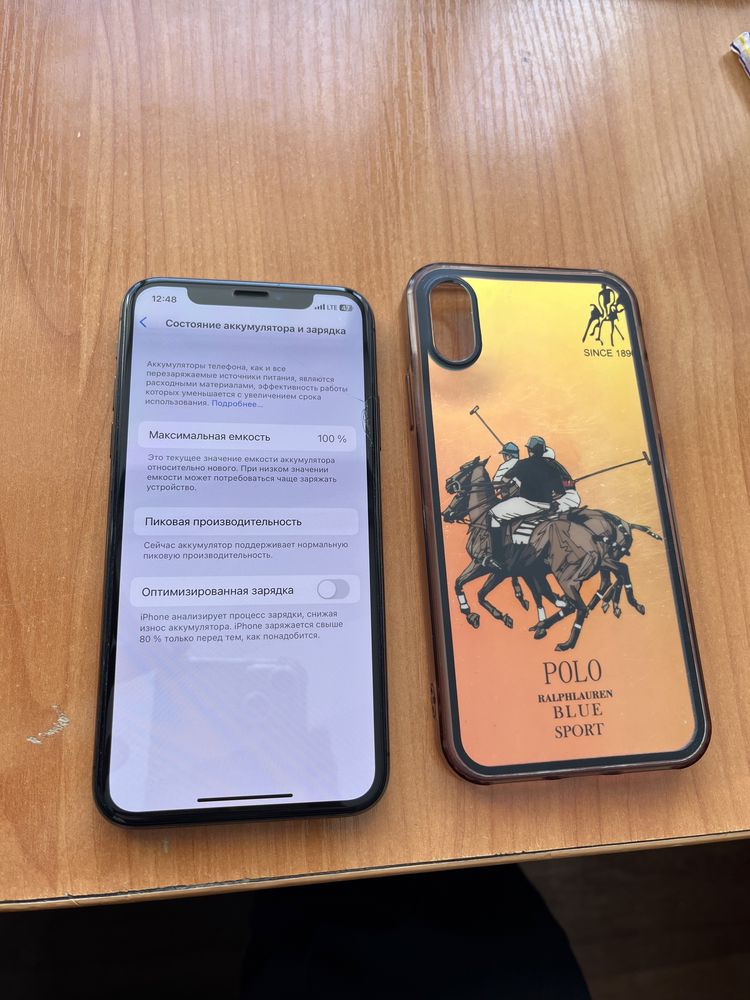 iphone x 256gb 100 емкость