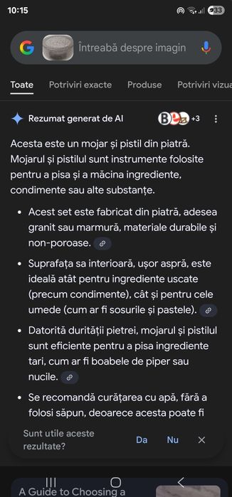 Mojar cu pisător din granit piese ornamentale de mare rafinament