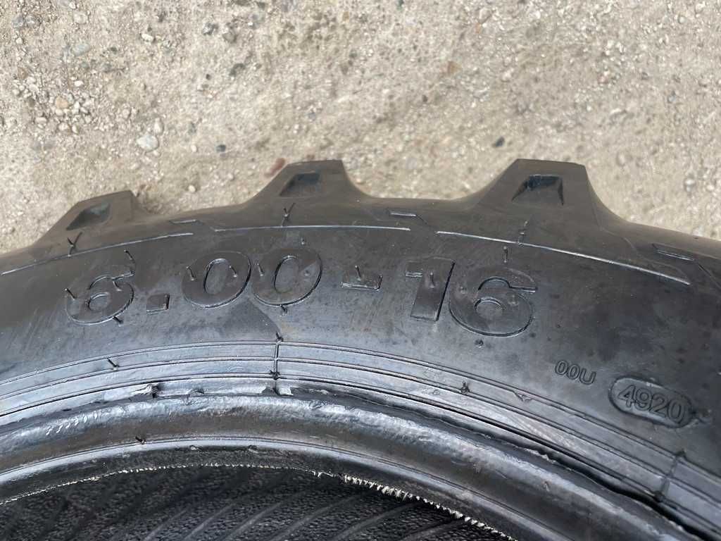 OZKA Cauciucuri de tractor motocultor cu 6pliuri tractiune 6.00-16