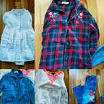 Lot Cămașă, blugi zara, rezerved, h&m 8-9-10 ani