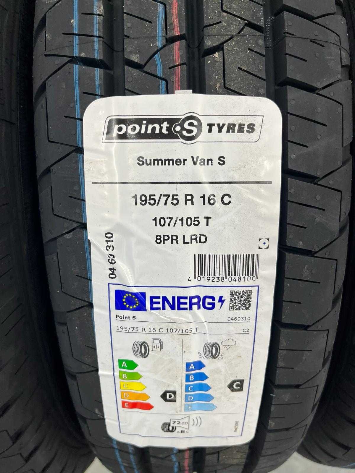 Anvelope Noi 195/75R16C PointS (by Continental)