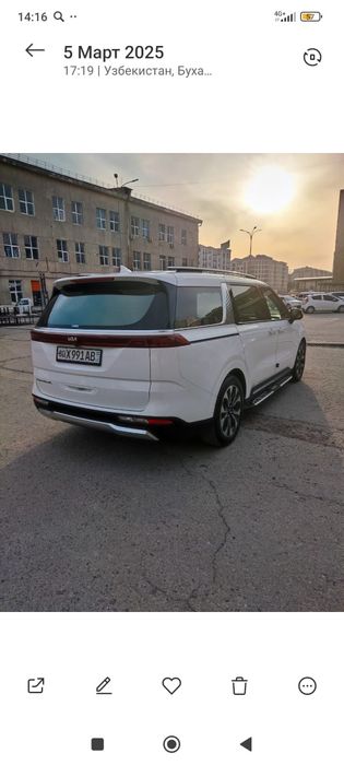 Kia carnival sotiladi