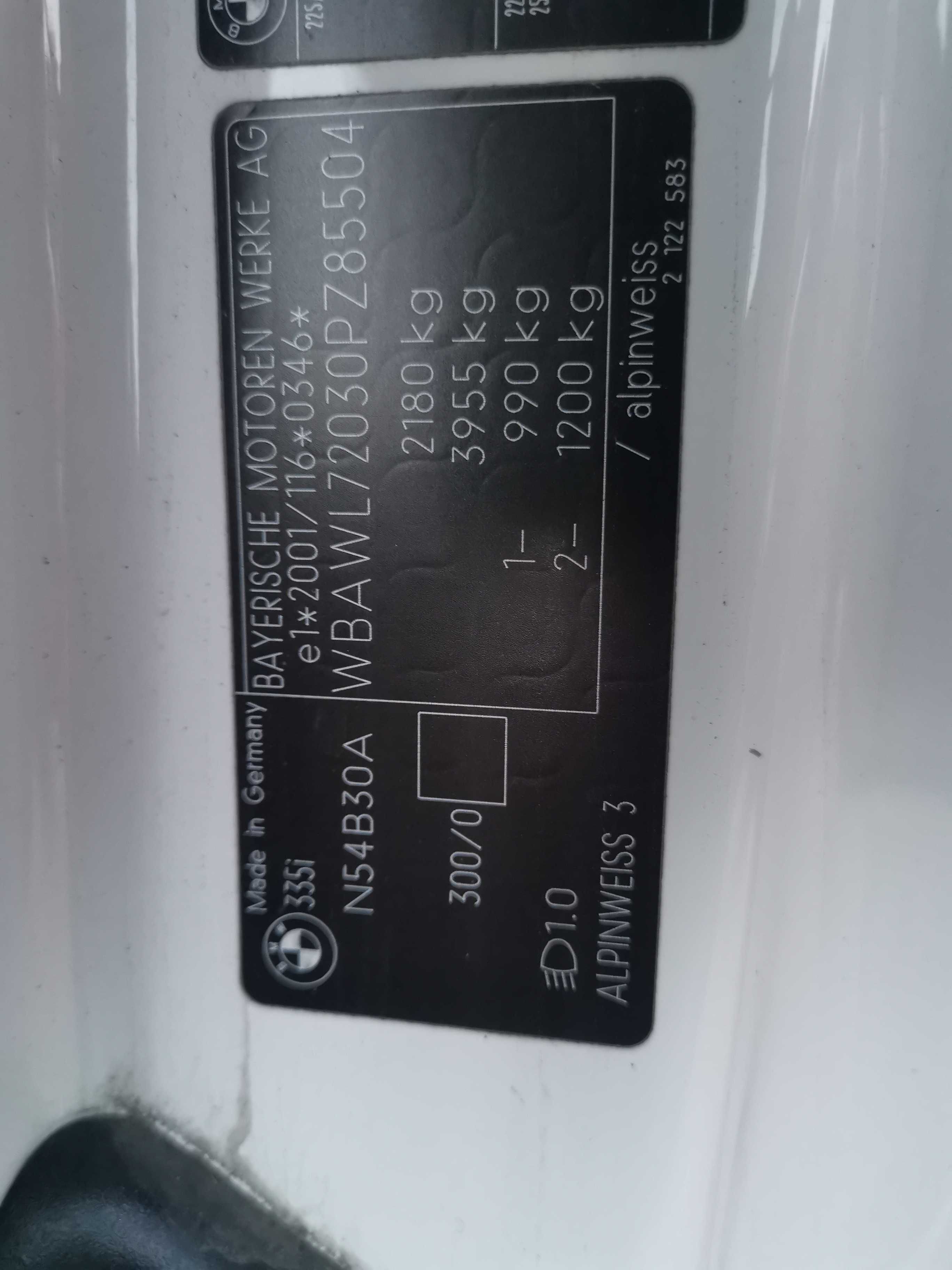 /БМВ/BMW/ - e93/335i/306кс. - N54B30A /на части/