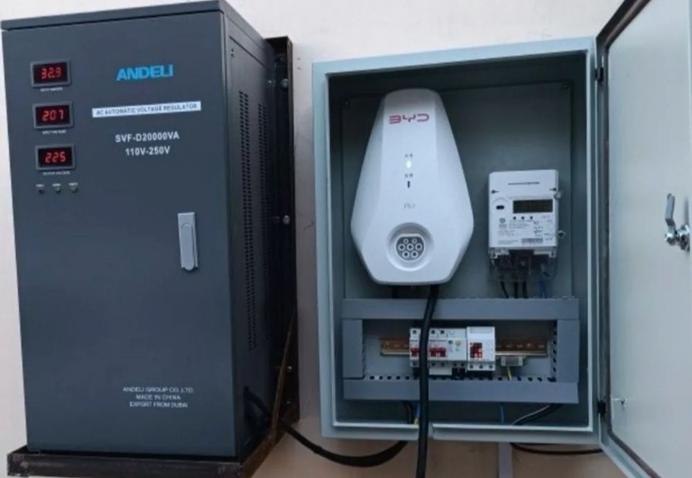 Установка ва сервис 7 кВт зарядка