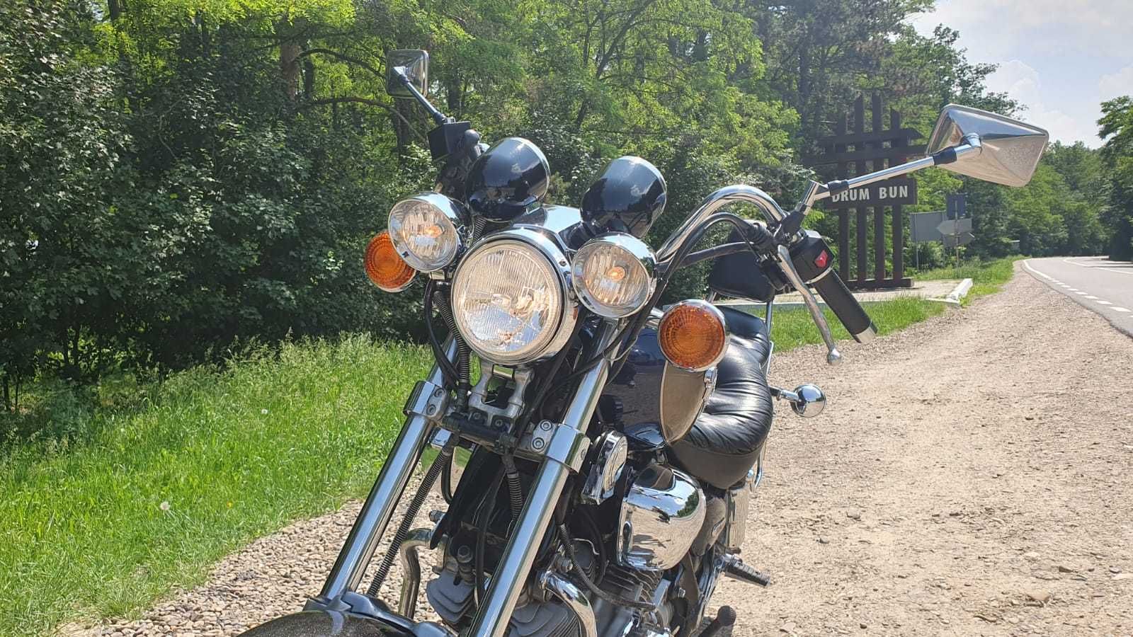 Yamaha Virago XV1100 1999 3LP albastra