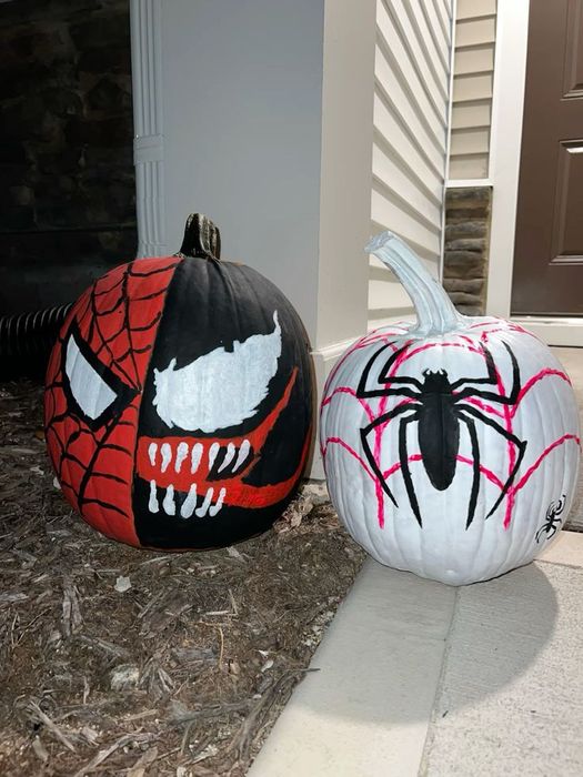 Тыковки на хэллоуин