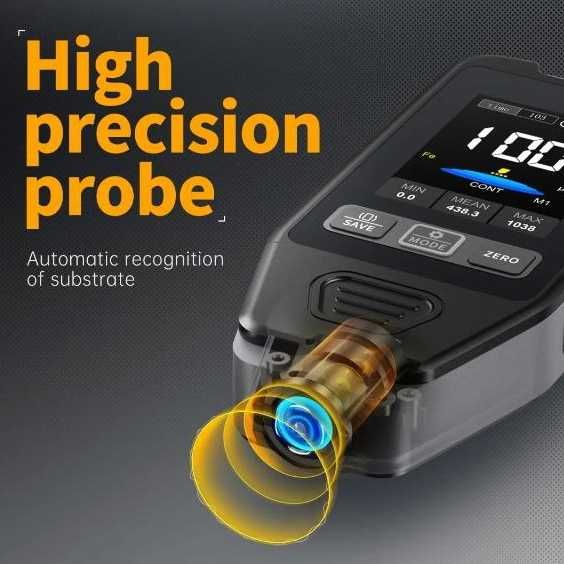 Автомоб-й измеритель толщины краски-новый- с гарантией - доставка