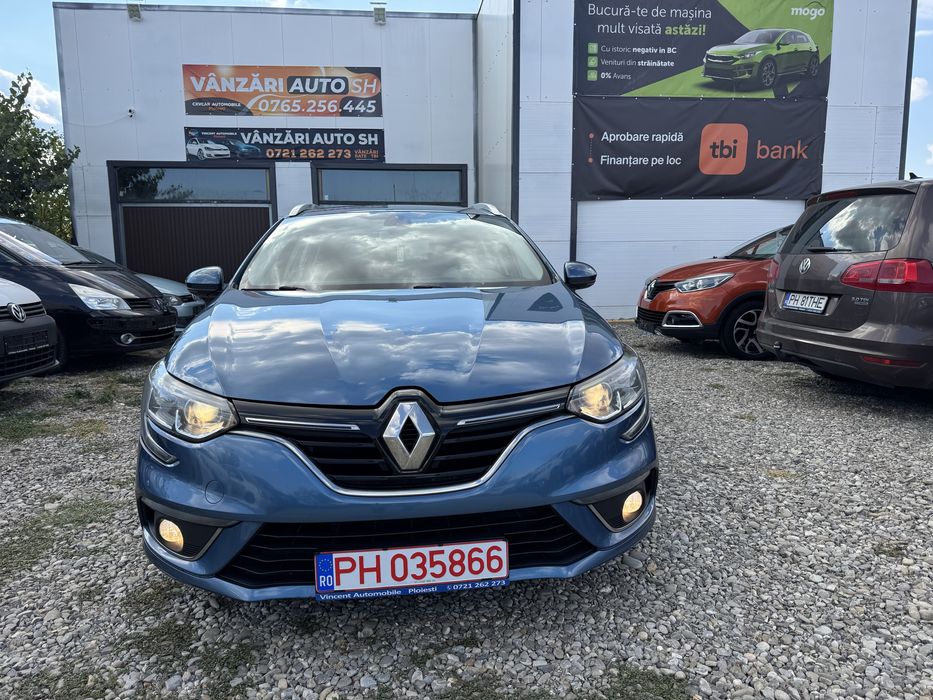Renault Megane 2017 1.5Dci E6 110Cp RAR Efectuat LED Cash/Rate Garant